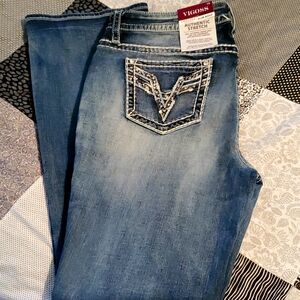 Vigoss Chelsea Heritage Fit Slim Boot Jeans